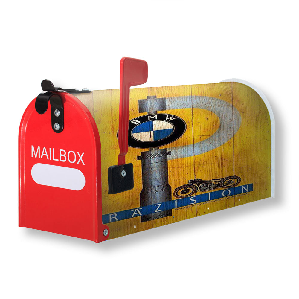 Bmw Prazision Magnetic Mailbox Cover - 18.0" x 21.0"
