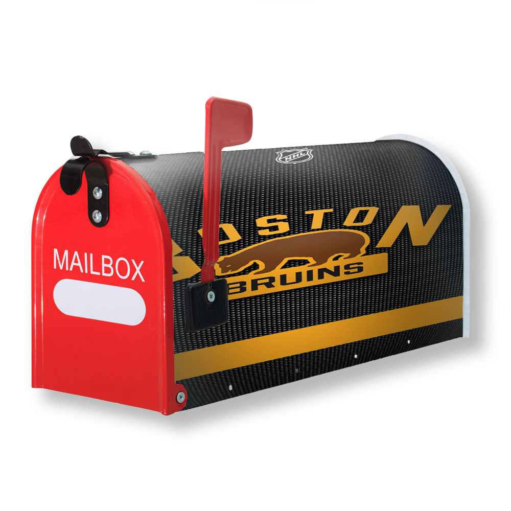 Boston Bruins Bear Magnetic Mailbox Cover - 18.0" x 21.0"