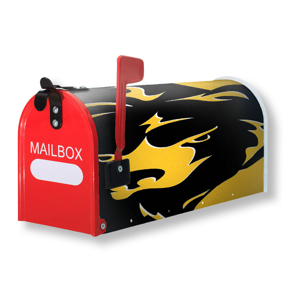 Boston Bruins Bear Logo Nhl Magnetic Mailbox Cover - 18.0" x 21.0"