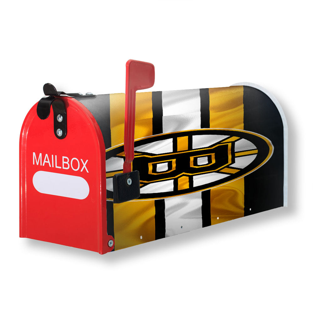 Boston Bruins Flag Magnetic Mailbox Cover - 18.0" x 21.0"