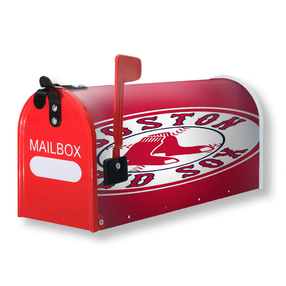 Boston Redsox Logo Magnetic Mailbox Cover - 18.0" x 21.0"