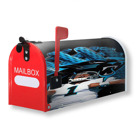 Cam Newton Nfl Panthers Magnetic Mailbox Cover 18" x 21" Outdoor Decor