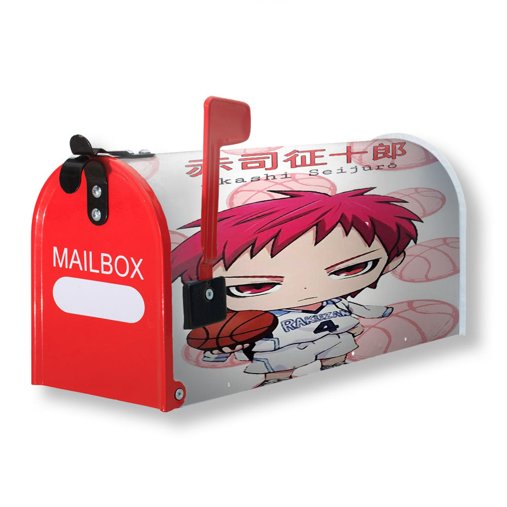 Chibi Akashi Seijuro Kuroko No Basket Magnetic Mailbox Cover - 18.0" x 21.0"