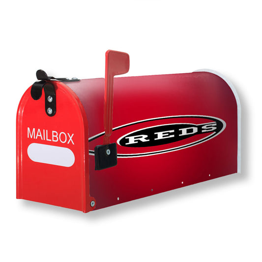 Cincinnati Red Logo 2 Magnetic Mailbox Cover 18" x 21" Outdoor Decor