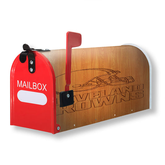 Cleveland Browns Magnetic Mailbox Cover 18" x 21" Outdoor Decor