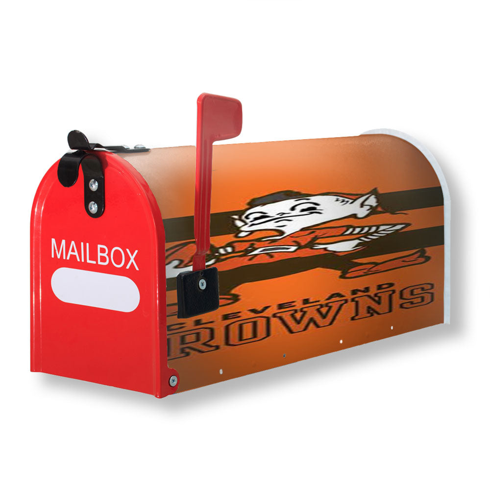 Cleveland Browns Original Stripes Magnetic Mailbox Cover - 18.0" x 21.0"
