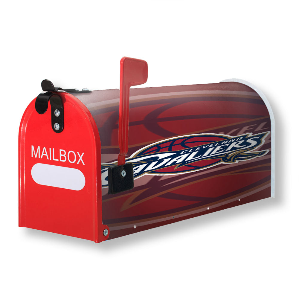 Cleveland Cavaliers Basket Magnetic Mailbox Cover - 18.0" x 21.0"