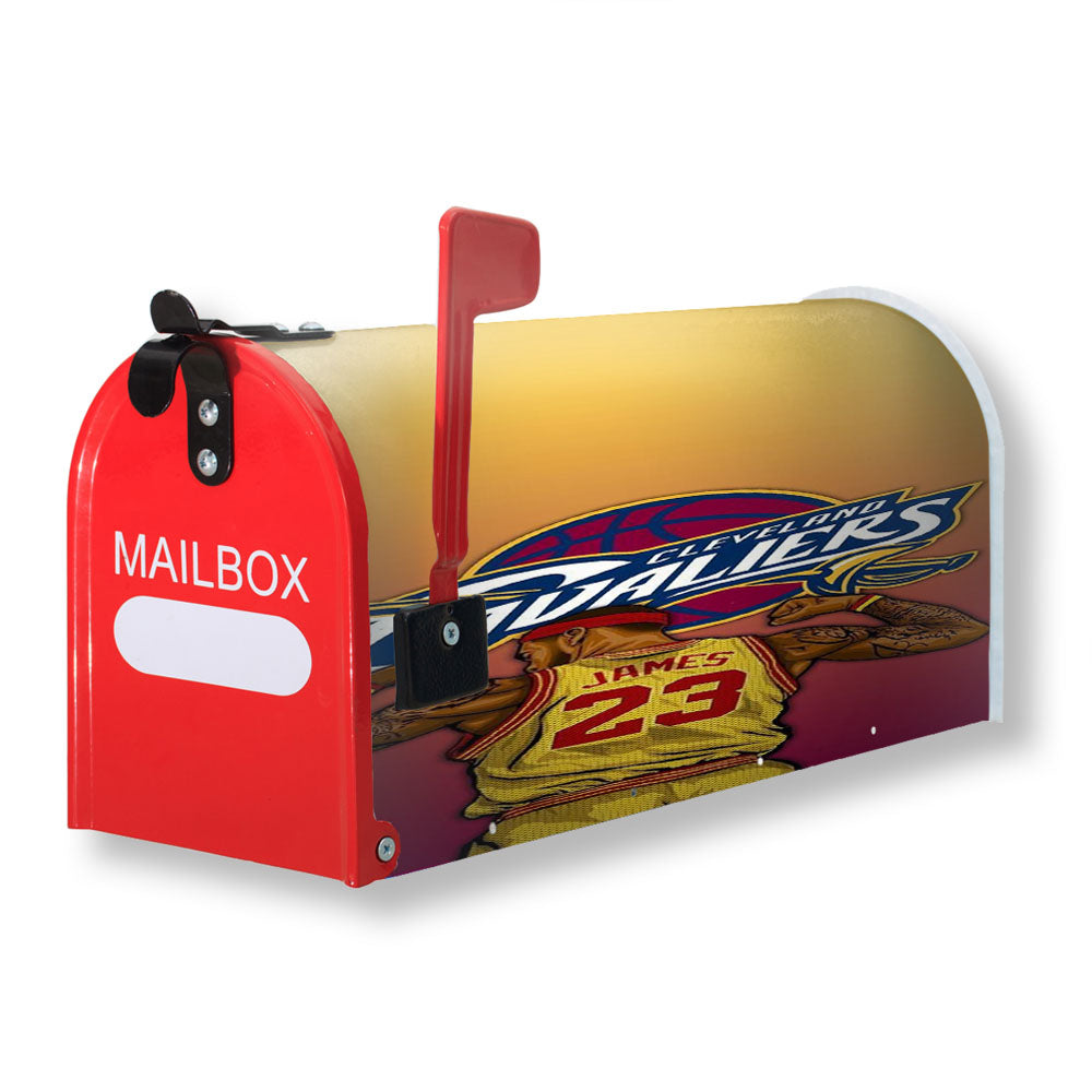 Cleveland Cavaliers James Magnetic Mailbox Cover - 18.0" x 21.0"