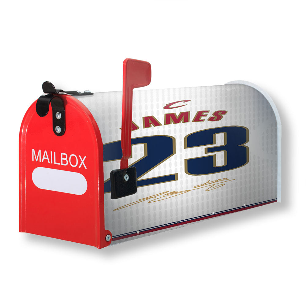 Cleveland Cavaliers James White Magnetic Mailbox Cover - 18.0" x 21.0"