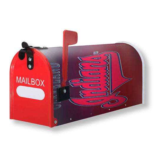 Cleveland Indians Logo Gradient Magnetic Mailbox Cover 18" x 21" Outdoor Decor