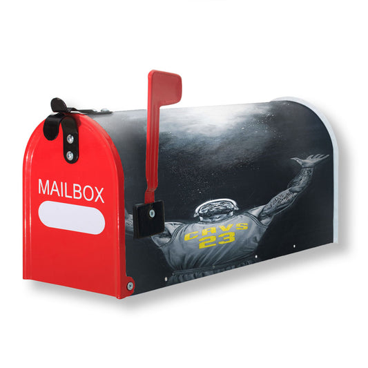 Cleveland Plain Dealer Lebron James 23 Magnetic Mailbox Cover 18" x 21" Outdoor Decor