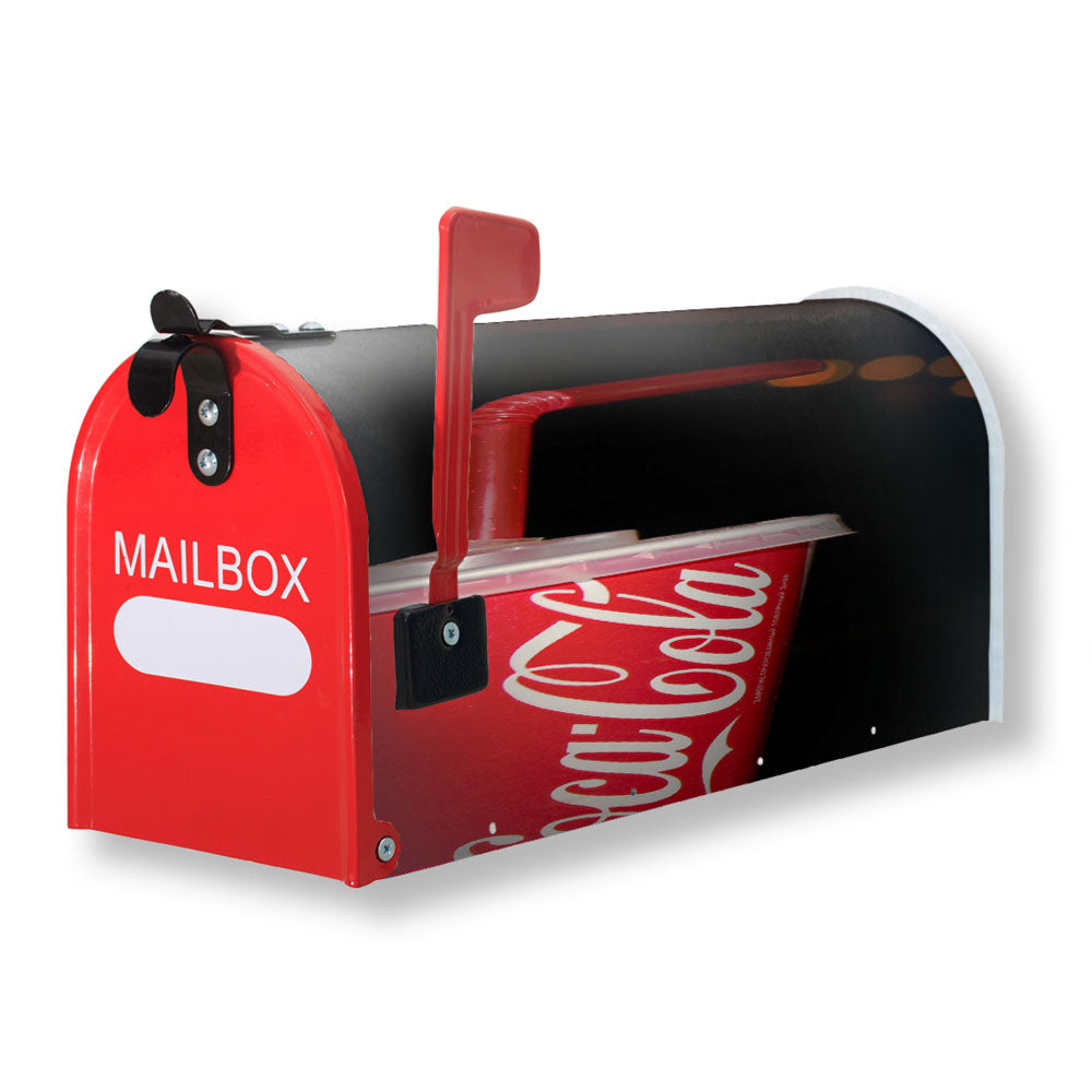 Coca Cola Hd Wallpaper Magnetic Mailbox Cover - 18.0" x 21.0"