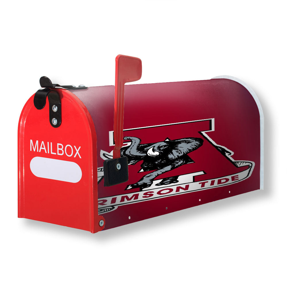 Crimson Tide Elephant Alabama Magnetic Mailbox Cover - 18.0" x 21.0"