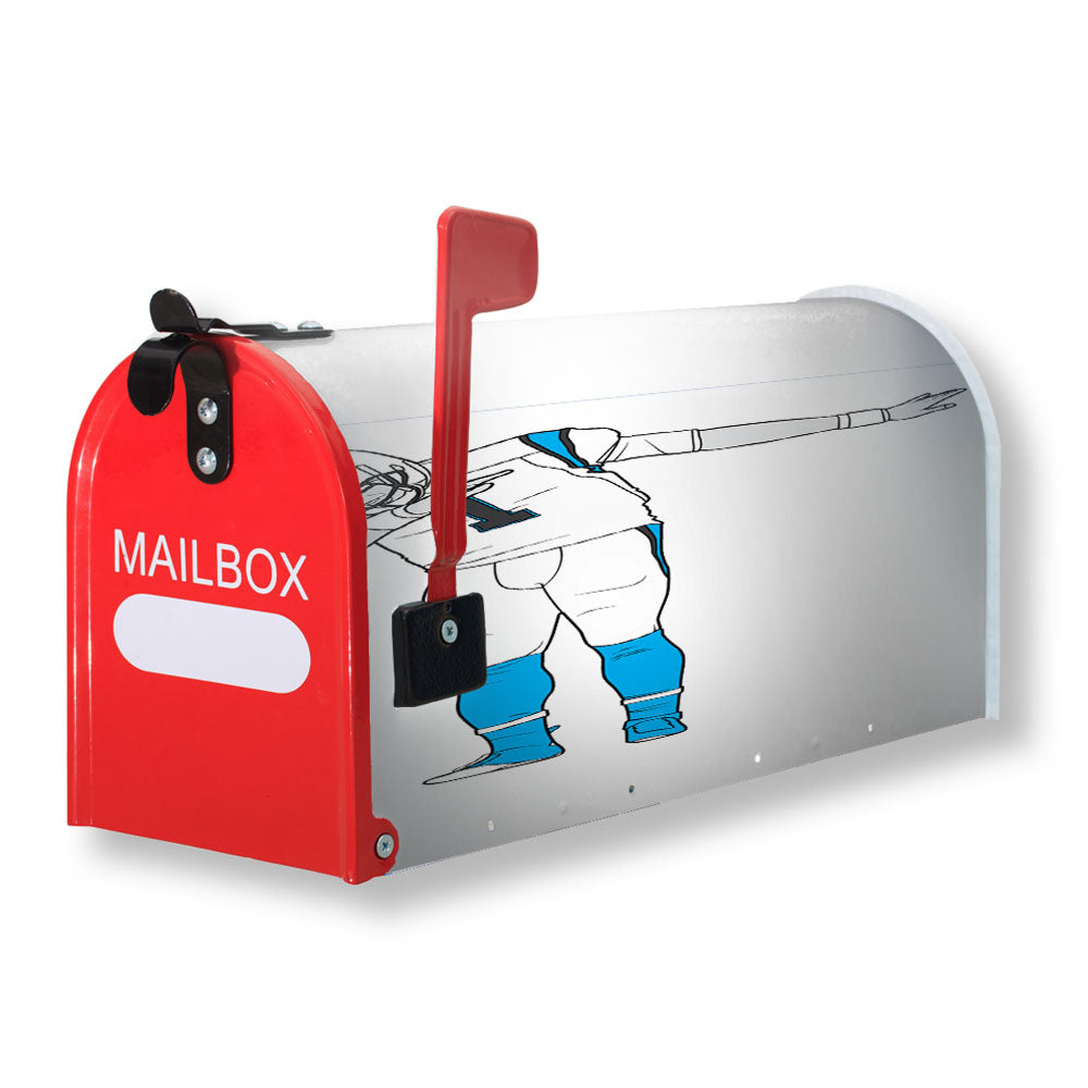 Dab Cam Newton Cartoon Magnetic Mailbox Cover - 18.0" x 21.0"