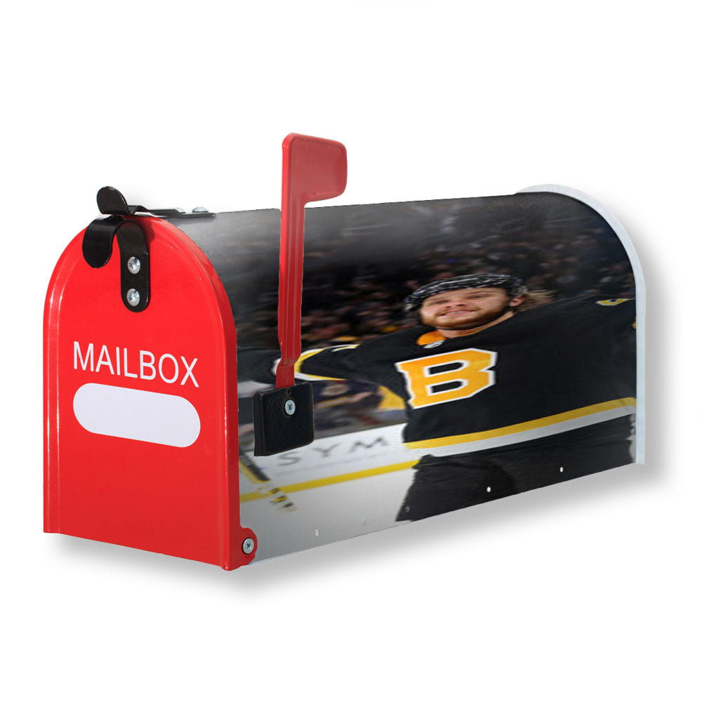 David Pastrnak Boston Bruins Nhl Magnetic Mailbox Cover - 18.0" x 21.0"