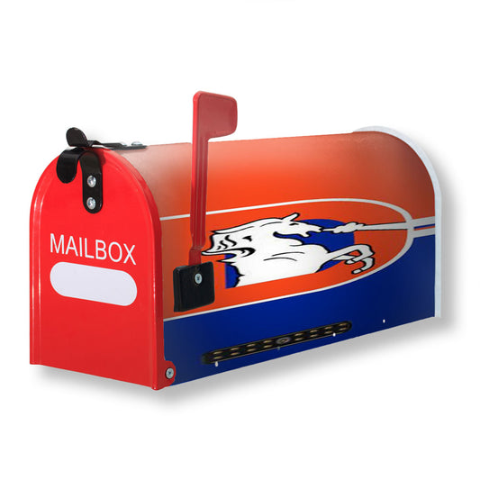 Denver Broncos 20 Magnetic Mailbox Cover 18" x 21" Outdoor Decor
