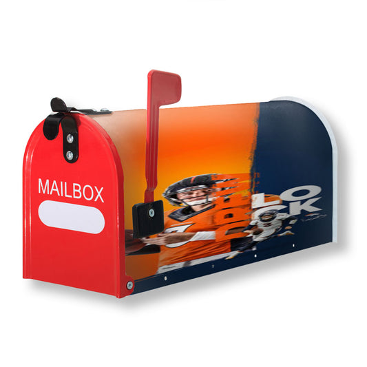 Denver Broncos Drew Lock Magnetic Mailbox Cover 18" x 21" Outdoor Decor