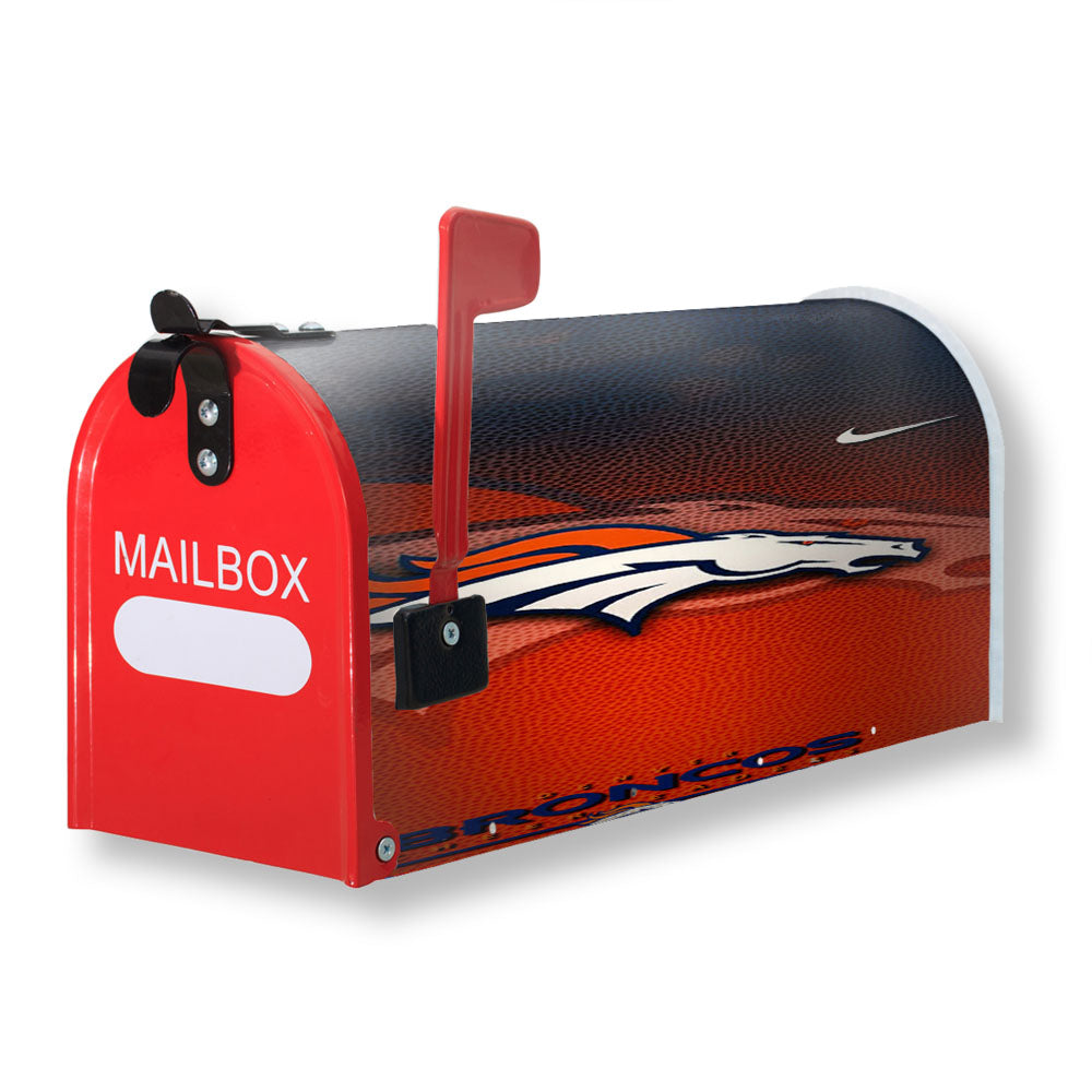 Denver Broncos Nfl 9 Magnetic Mailbox Cover - 18.0" x 21.0"