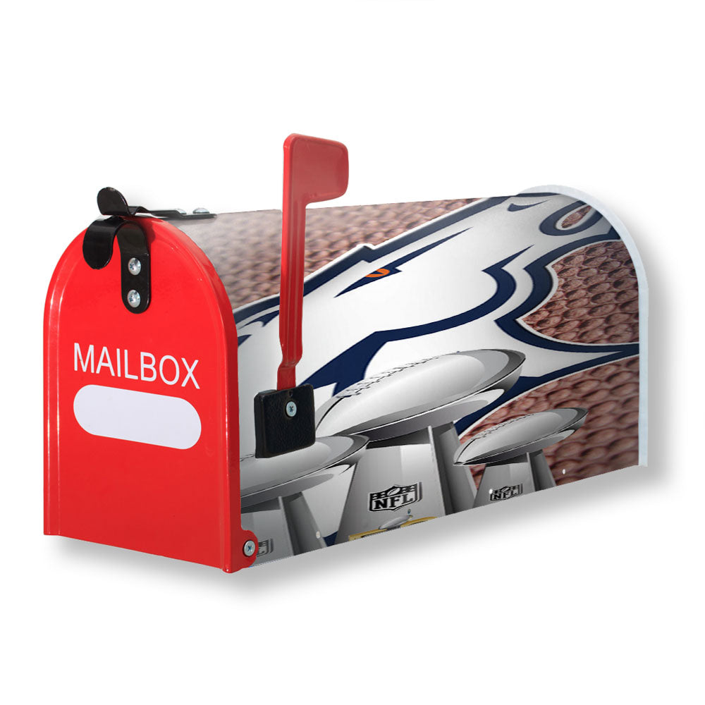 Denver Broncos Superbowl 50 Magnetic Mailbox Cover - 18.0" x 21.0"