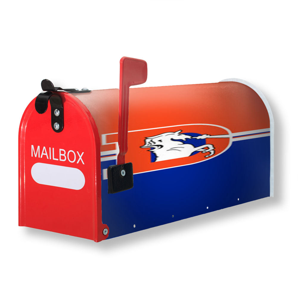 Denver Broncos Symbol Magnetic Mailbox Cover - 18.0" x 21.0"