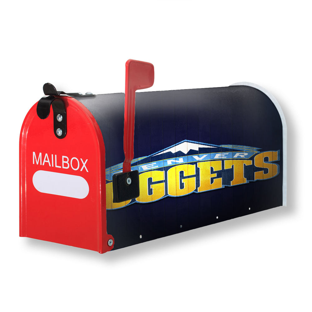 Denver Nuggets Hardwood Magnetic Mailbox Cover - 18.0" x 21.0"
