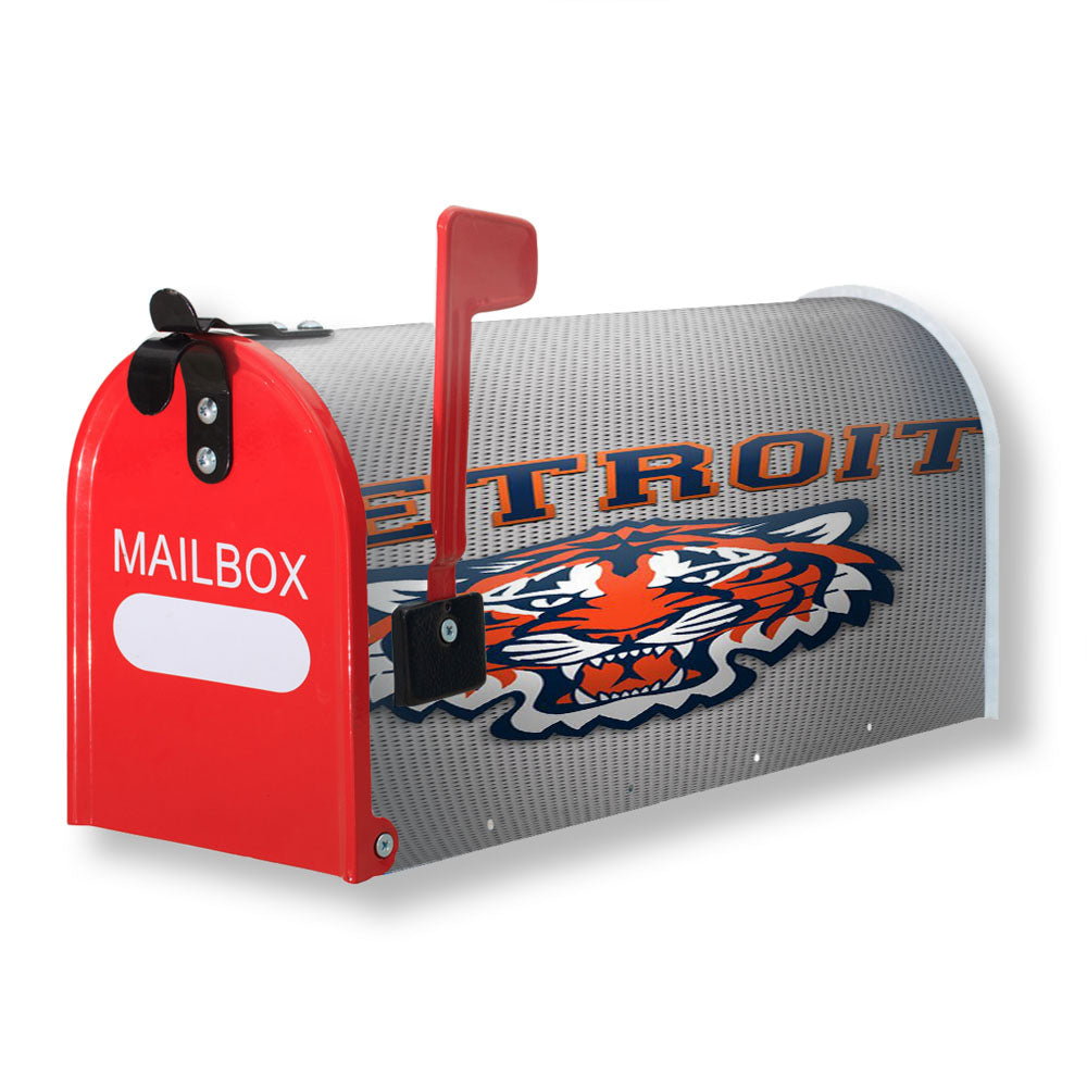 Detroid Tigers Texture Style Magnetic Mailbox Cover - 18.0" x 21.0"