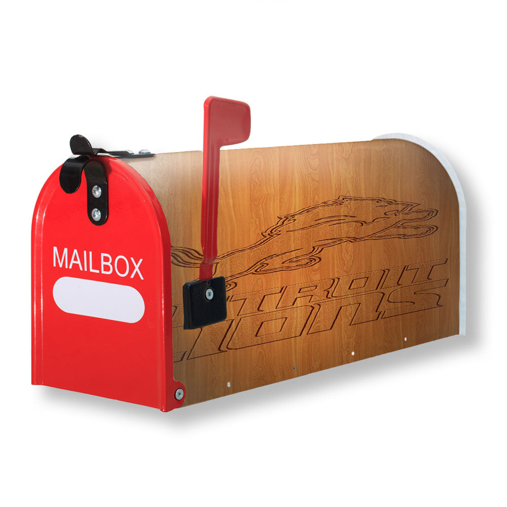 Detroit Lions Magnetic Mailbox Cover - 18.0" x 21.0"
