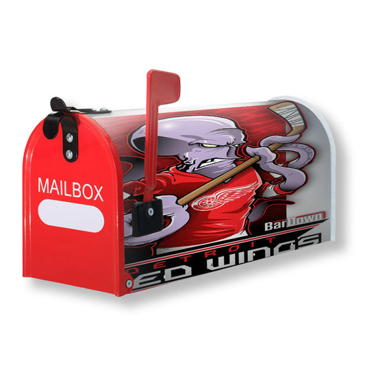 Detroit Red Wings Magnetic Mailbox Cover 18" x 21" Outdoor Decor