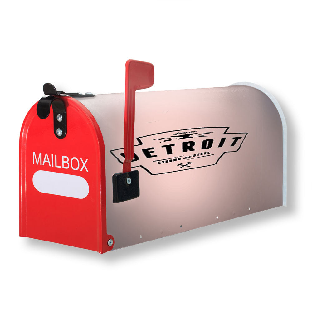 Detroit Strong As Steel Michigan State Magnetic Mailbox Cover - 18.0" x 21.0"