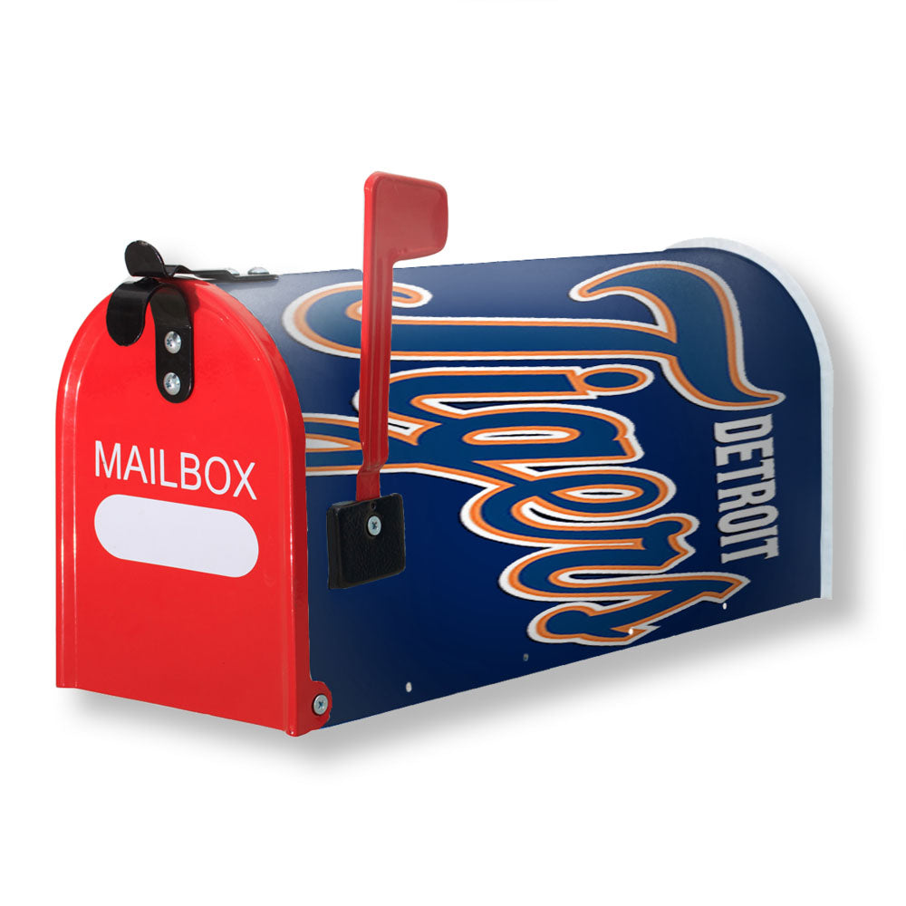 Detroit Tigers Font Magnetic Mailbox Cover - 18.0" x 21.0"