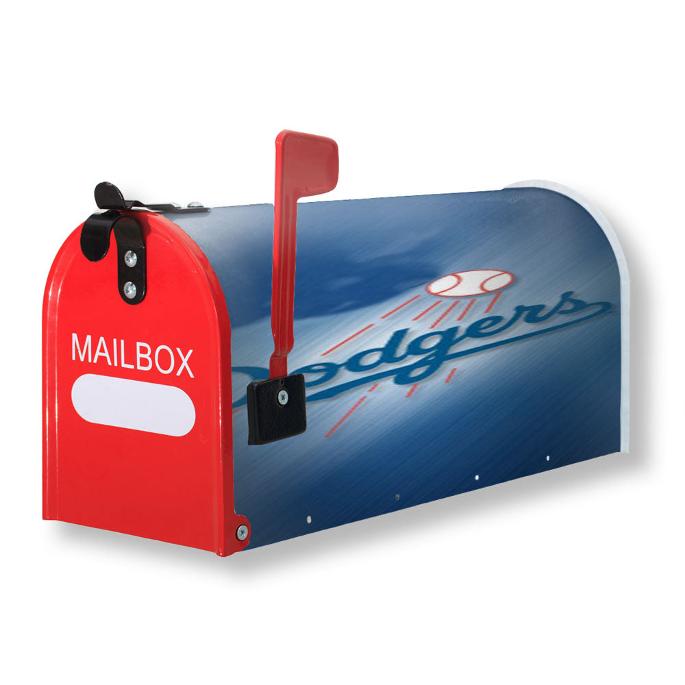 Dodgers Baseball Magnetic Mailbox Cover - 18.0" x 21.0"