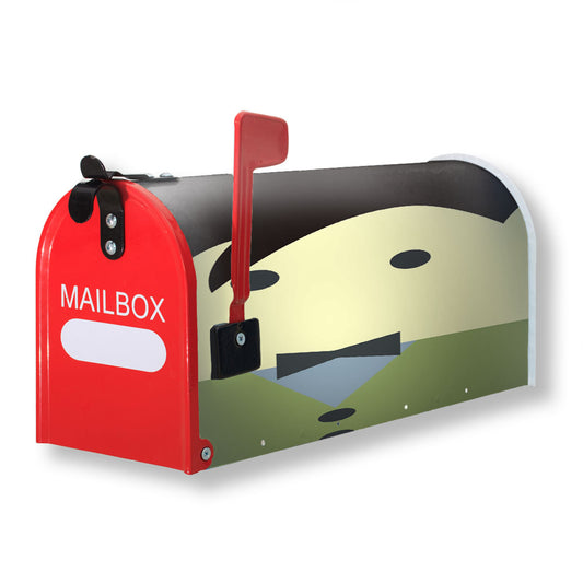 Dr Who Face Magnetic Mailbox Cover 18" x 21" Outdoor Decor
