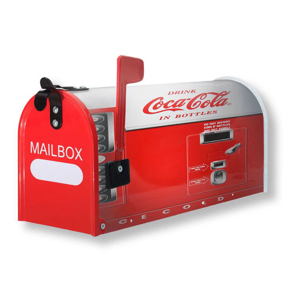 Drink Coca Cola In Bottles Vending Machine Magnetic Mailbox Cover - 18.0" x 21.0"