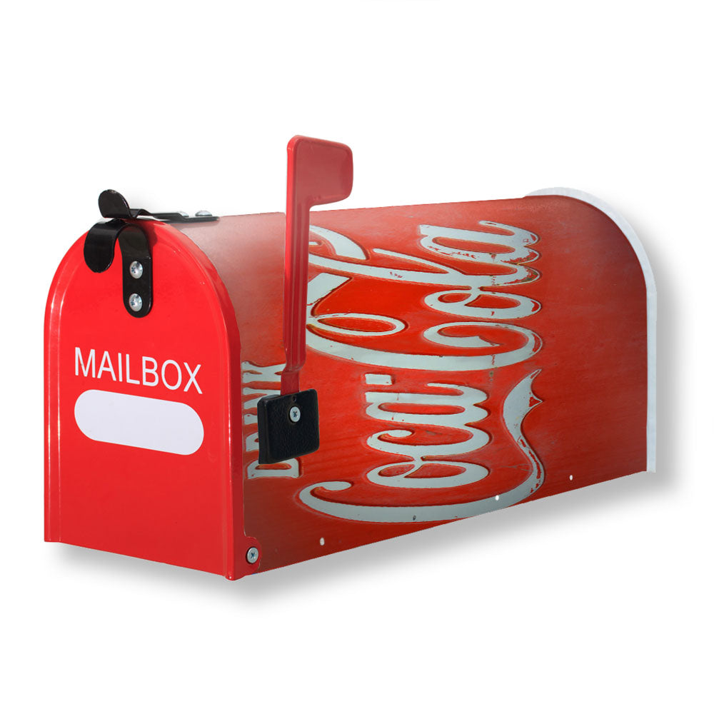 Drink Coca Cola Machine Magnetic Mailbox Cover - 18.0" x 21.0"