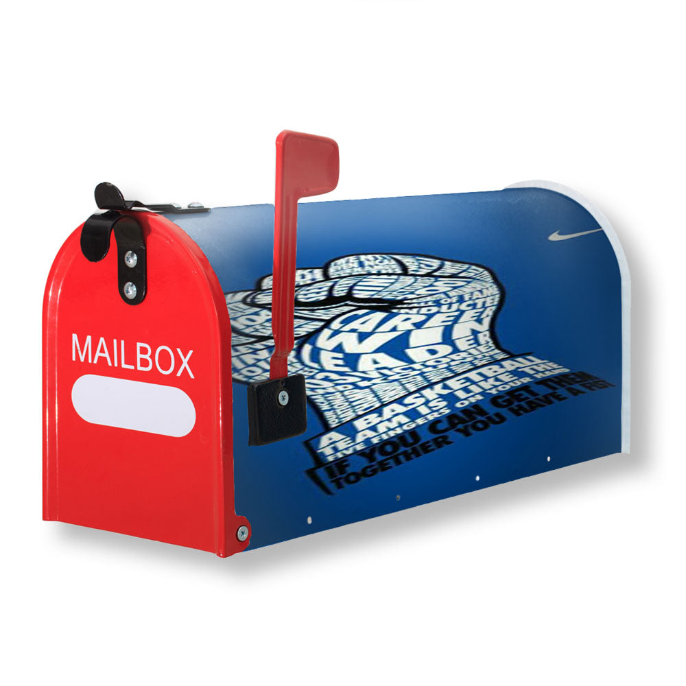 Duke Blue Devils Hand Magnetic Mailbox Cover - 18.0" x 21.0"
