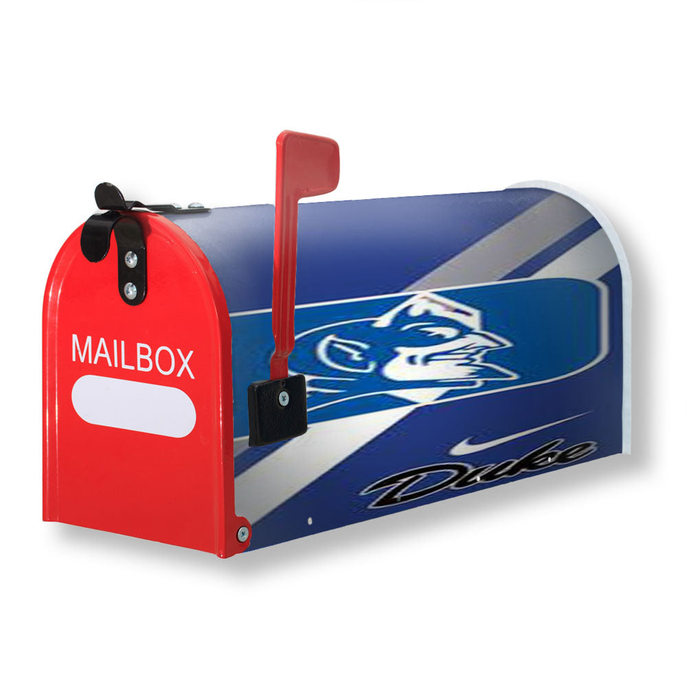 Duke Blue Devils Splatter Magnetic Mailbox Cover - 18.0" x 21.0"