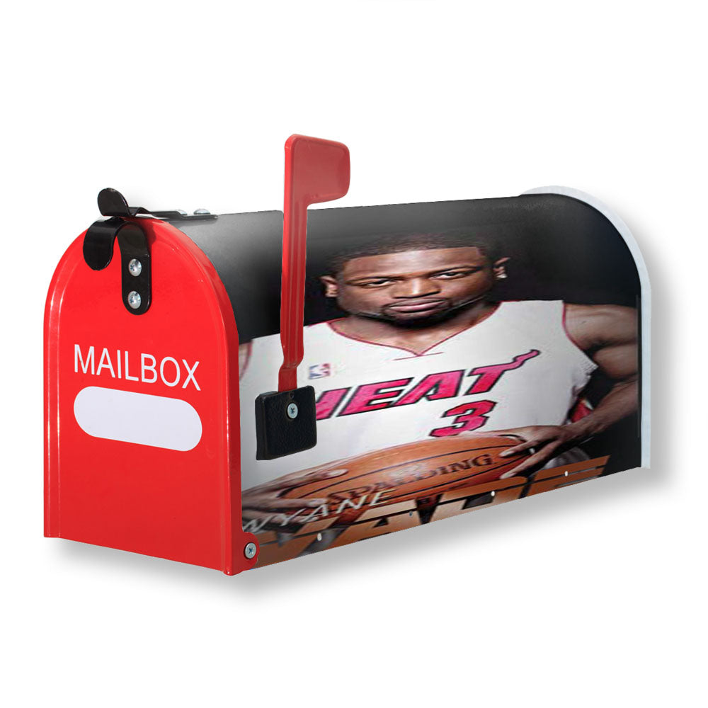 Dwyane Wade Basketball Magnetic Mailbox Cover - 18.0" x 21.0"