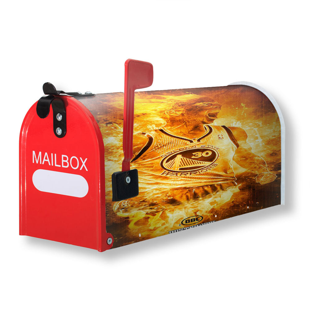 Golden State Warriors Dbc Magnetic Mailbox Cover - 18.0" x 21.0"