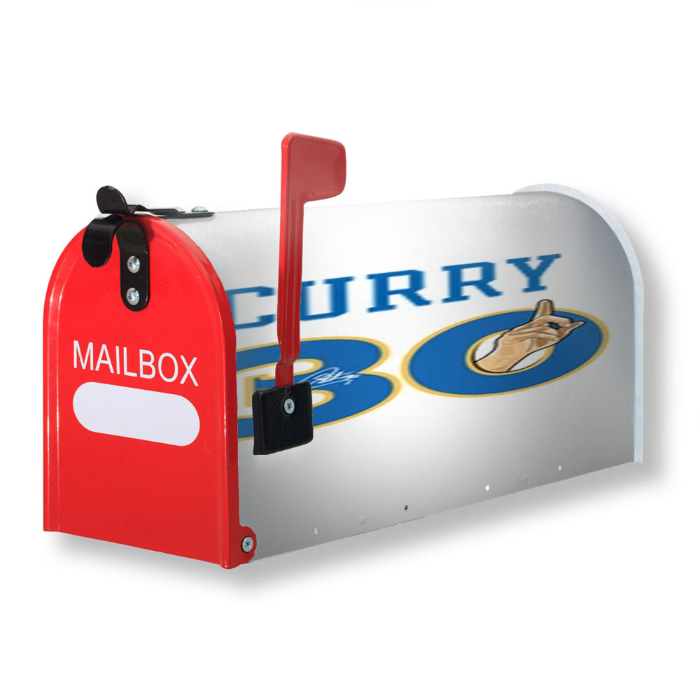 Golden State Warriors Stephen Curry 30 Magnetic Mailbox Cover - 18.0" x 21.0"