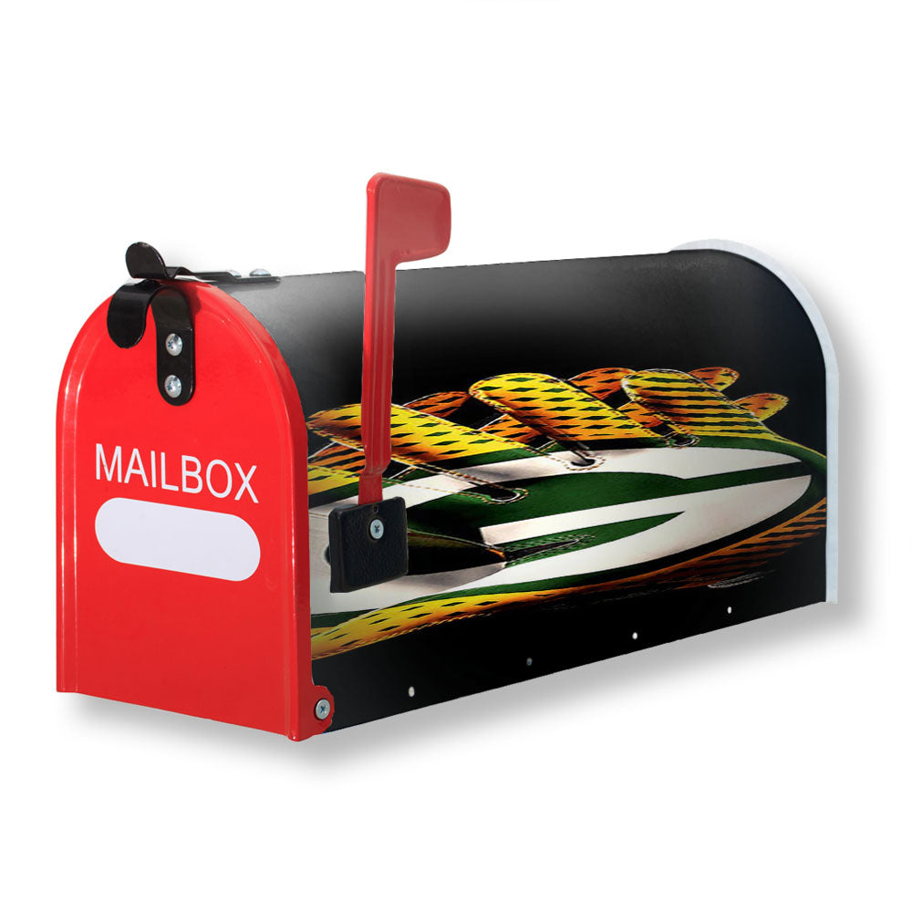 Green Bay Packers Gloves Magnetic Mailbox Cover - 18.0" x 21.0"