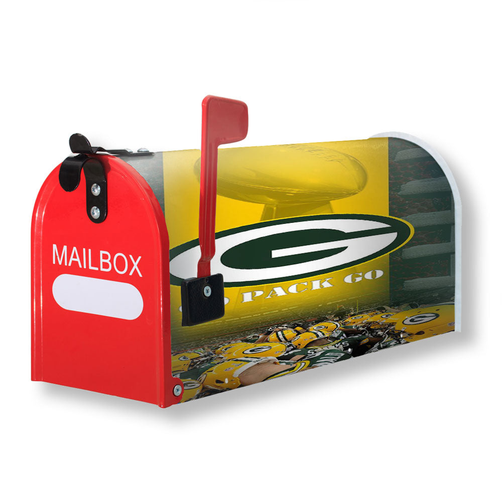Green Bay Packers Go Magnetic Mailbox Cover - 18.0" x 21.0"