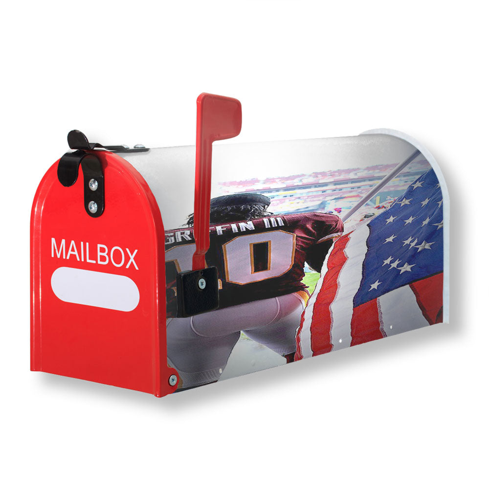 Griffin Iii Nfl Us Flag Magnetic Mailbox Cover - 18.0" x 21.0"