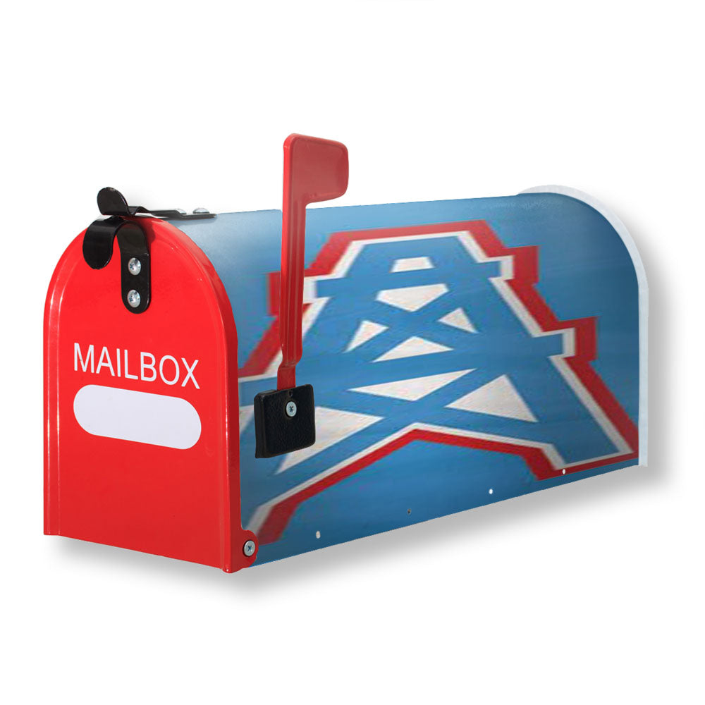 Houston Oilers Jersey Logo Magnetic Mailbox Cover - 18.0" x 21.0"