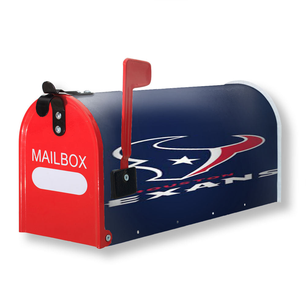 Houston Texans Plain Magnetic Mailbox Cover - 18.0" x 21.0"