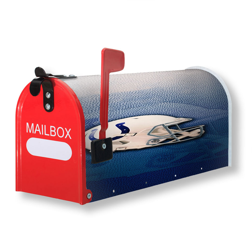 Indianapolis Colts Helmet Magnetic Mailbox Cover - 18.0" x 21.0"