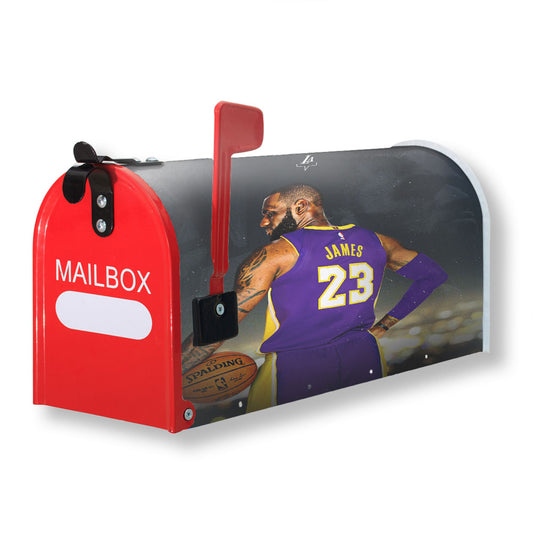 James 23 Nba Magnetic Mailbox Cover 18" x 21" Outdoor Decor