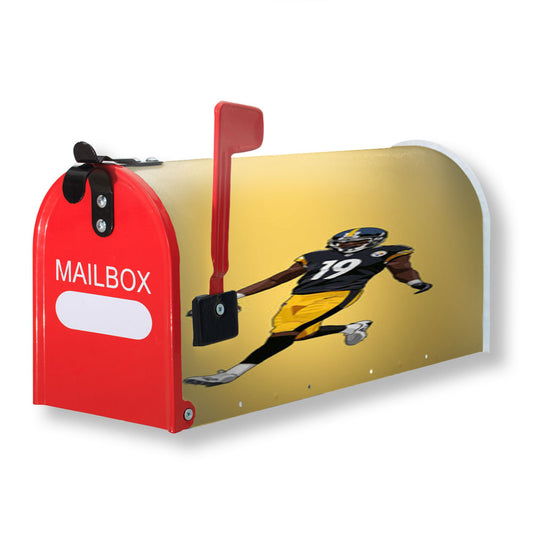 Juju Smith Schuster Pittsburgh Magnetic Mailbox Cover 18" x 21" Outdoor Decor