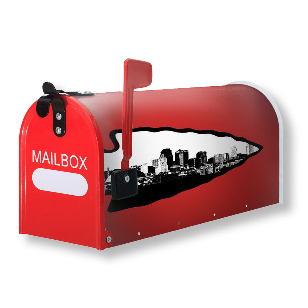 Kansas City Chiefs Emblem Magnetic Mailbox Cover - 18.0" x 21.0"