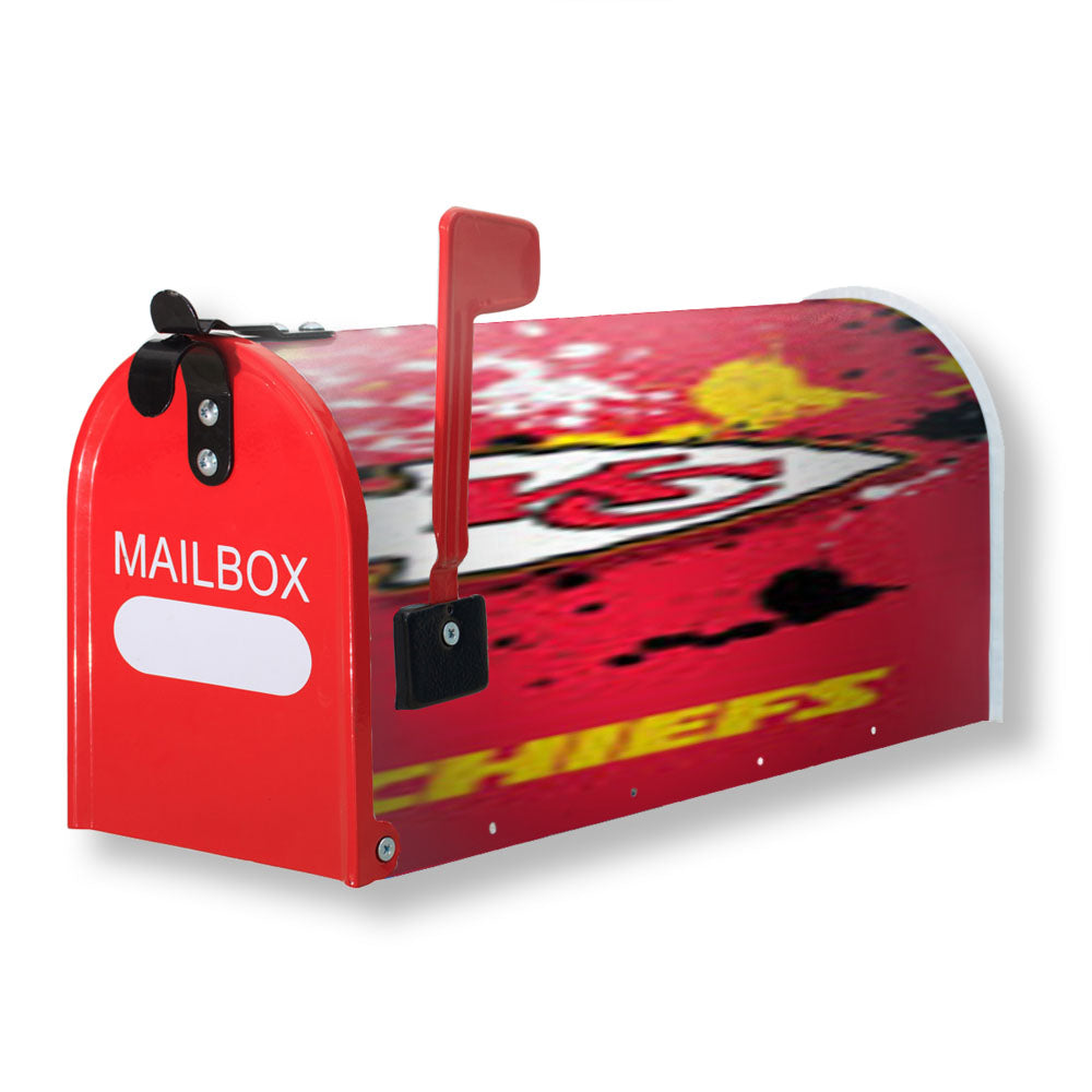 Kansas City Chiefs Nfl Magnetic Mailbox Cover - 18.0" x 21.0"