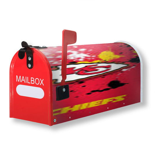 Kansas City Chiefs Nfl Magnetic Mailbox Cover 18" x 21" Outdoor Decor